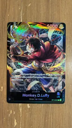 Monkey.D.Luffy ST14-001 One Piece Starter Deck 14: 3D2Y English 7⚓📈 - Image 1
