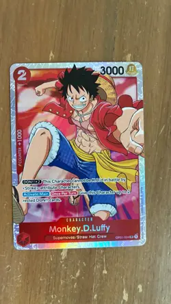 Monkey.D.Luffy (024) OP01-024 Romance Dawn Foil SR ENGLISH One Piece 5⚓📈 - Image 1
