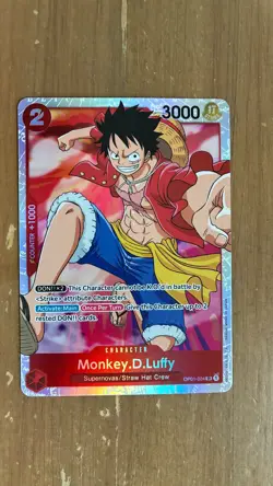 Monkey.D.Luffy (024) OP01-024 Romance Dawn Foil SR ENGLISH One Piece 1⚓📈 - Image 1