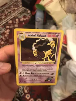Sabrina's Alakazam 16/132 Rare Pokemon Holo Card Gym Challenge Set LP/NM - Image 4
