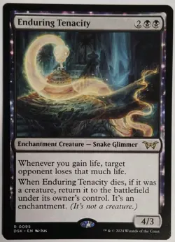 Mtg Enduring Tenacity Duskmourn: House of Horror Regular - Image 1