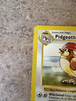 1999 Pokemon TCG Pidgeotto 22/102 SHADOWLESS Base Set WOTC Non-Holo Rare HP - Image 4