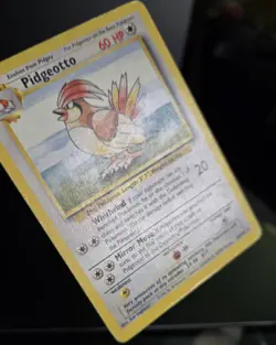 Pokemon TCG - PIDGEOTTO - 22/102 - RARE - UNLIMITED - BASE SET 1999 - WOTC - HP - Image 2