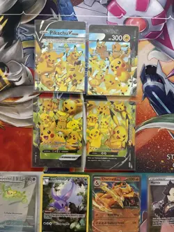 Pokemon Card Lot Full Art Alt Art Fire Charizard Mewtwo Pikachu - Image 3
