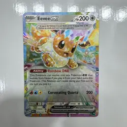 Eevee Ex 075/131 Pokemon Card TCG Prismatic Evolutions Double Rare Holo NM - Image 1
