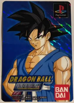 Carte Dragon Ball Z Video Game Card Prism 138 DBZ Final Bout Carddass - Image 1