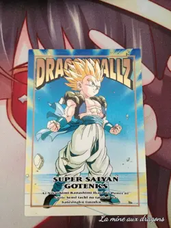 Carte Dragon Ball Z Trading Collection Memorial Photo 10 card rare Gotenks - Image 1