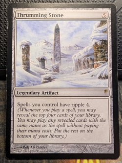 THRUMMING STONE - Coldsnap MTG Magic: the Gathering - Image 1
