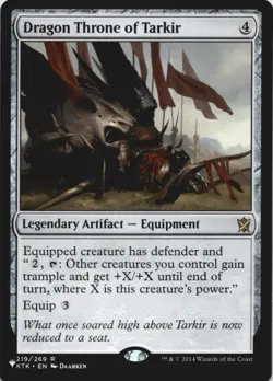 MTG Dragon Throne of Tarkir Normal NM The List Reprints Magic 219/269 - Image 1