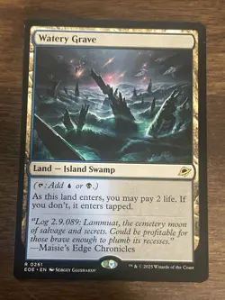 Watery Grave | Regular Rare #261 Edge of Eternities EOE MTG - Image 1