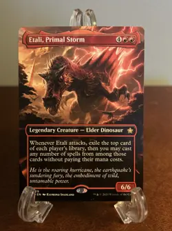 MTG Etali, Primal Storm (Borderless) Foundations Regular NM Magic The Gathering - Image 1