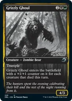[4x] Grizzly Ghoul Near Mint, English Innistrad: Double Feature MTG Magic - Image 1