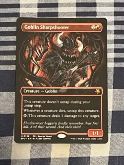 Goblin Sharpshooter #136 [Borderless Special Guest] | Magic Lorwyn Eclipsed - Image 1
