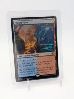 MTG - Steam Vents - FOIL Rare #267 - Lorwyn Eclipsed NM - Image 1