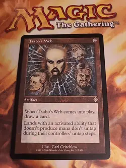 Tsabo's Web - Invasion - Magic the Gathering - MTG - NM - Image 1
