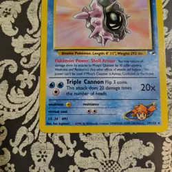 Pokemon Misty's Cloyster 29/132 Gym Heroes Non-Holo Rare 2000 WOTC NM Vintage - Image 5