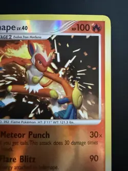 Pokemon TCG Diamond & Pearl Infernape 5/130 Reverse Holo Near Mint - Image 3