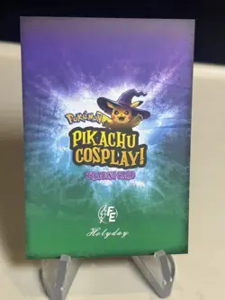 The Last Of Us (Pikachu) #32 Laser Holo Electric Pikachu Cosplay Pokemon ZL13 - Image 2