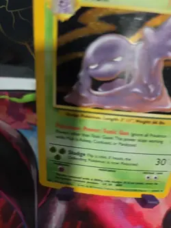 Muk - 13/62 - Holo Rare - Unlimited Edition Fossil Pokemon MP, #11 - Image 3