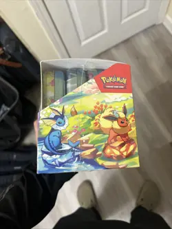 1x Pokemon Prismatic Evolutions Mini Tin Display Box (8 Tins) New/Factory Sealed - Image 5