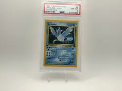 1999 Pokemon Fossil Articuno Holo #2 1st Edition PSA 8 NM-MT ❄ - Image 1