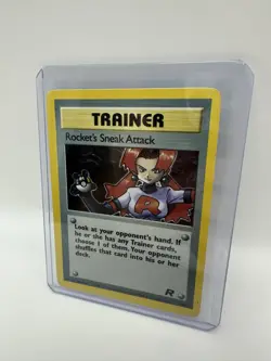 Pokemon Team Rocket TCG Rocket's Sneak Attack Holo Card 16/82 - Image 1