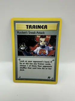Pokemon Team Rocket TCG Rocket's Sneak Attack Holo Card 16/82 - Image 2