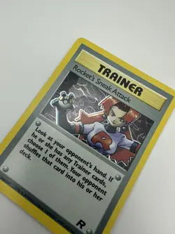 Pokemon Team Rocket TCG Rocket's Sneak Attack Holo Card 16/82 - Image 3