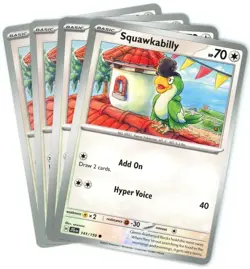 x4 Squawkabilly - 141/159 - Journey Together - English - NM/M - Pokemon - Image 1