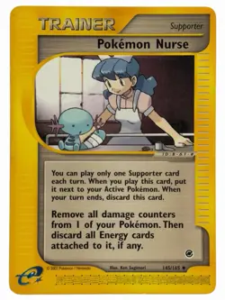 Pokemon Nurse - 145/165 Expedition 2002 - E-Reader WOTC - Pokemon TCG - Image 1