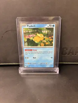 Pokemon TCG Psyduck MEP 007 Mega Evolutions Cosmos Holo Black Star Promo NM - Image 1