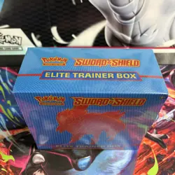 Pokemon TCG: Sword & Shield Base Set Elite Trainer Box - ETB Sealed (Zamazenta) - Image 2
