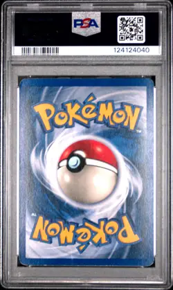 1999 POKEMON BASE SET UNLIMITED #12 NINETALES-HOLO PSA 5 - Image 2