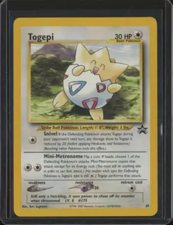 2001 Pokemon WOTC TOGEPI #30 Black Star Promo Vintage JFB3 - Image 1