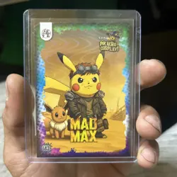 Mad Max (Pikachu) #143 - Galaxy Holo - Electric Pikachu Cosplay - Pokemon - Image 1