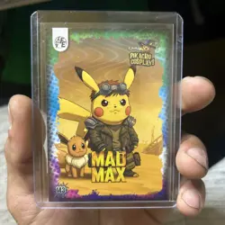 Mad Max (Pikachu) #143 - Galaxy Holo - Electric Pikachu Cosplay - Pokemon - Image 2