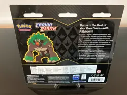Pokemon Crown Zenith Rillaboom Pin Collection 3 Pack Blister NEW/SEALED - Image 2