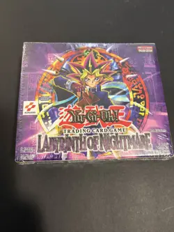 Yugioh 2003 1st Edition Labyrinth of Nightmare Booster Box Sealed 24 Packs - Image 1