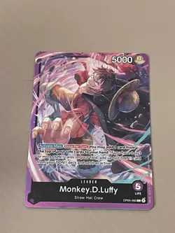Monkey.D.Luffy (OP05-060) OP05-060 Starter Deck 18: PURPLE Monkey.D.Luffy Foil - Image 1