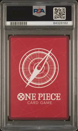 2023 ONE PIECE JPN PROMOS WEEKLY SHONEN JUMP-JANUARY #001 MONKEY D. LUFFY PSA 9 - Image 2