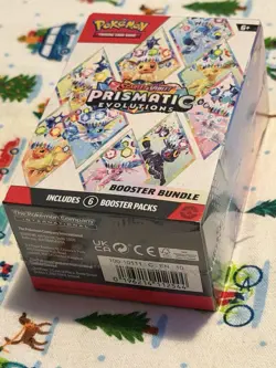 POKEMON TCG SCARLET VIOLET PRISMATIC EVOLUTIONS BOOSTER BUNDLE 6 NEW PACKS - Image 5