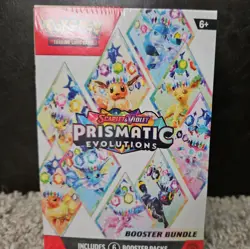 Pokemon TCG Scarlet & Violet Prismatic Evolutions Booster Bundle 6 Packs - Image 1