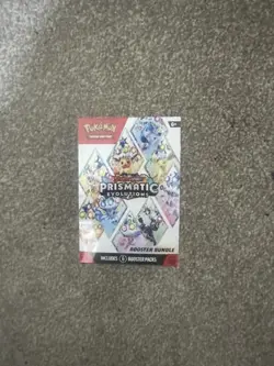 Pokemon TCG Scarlet & Violet Prismatic Evolutions Booster Bundle 6 Packs Sealed - Image 1