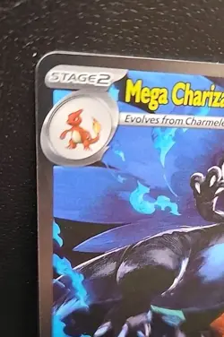 Mega Charizard X EX SIR 125/094 (English) Phantasmal Flames Pokemon TCG NM - Image 2