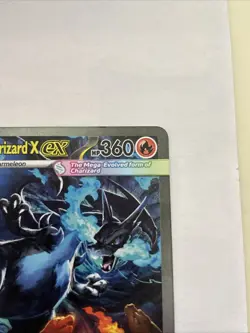 Mega Charizard X EX SIR 125/094 Pokemon Phantasmal Flames TCG English - Image 3