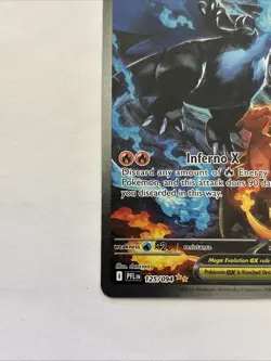 Mega Charizard X EX SIR 125/094 Pokemon Phantasmal Flames TCG English - Image 5