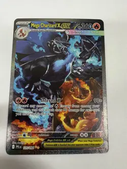 Mega Charizard X EX SIR 125/094 (English) Phantasmal Flames Pokemon TCG - Image 1