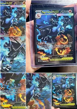 Mega Charizard X EX SIR 125/094 Phantasmal Flames English Pokemon TCG Pack Fresh - Image 1