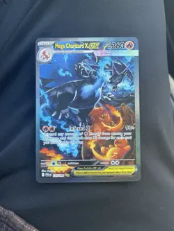 Mega Charizard X EX 125/094 - Phantasmal Flames SIR - Pokemon TCG (English) - Image 1