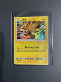 Pokemon TCG Zapdos Sun & Moon Team Up 40/181 Holo Holo Rare ⭐⭐⭐ - Image 4
